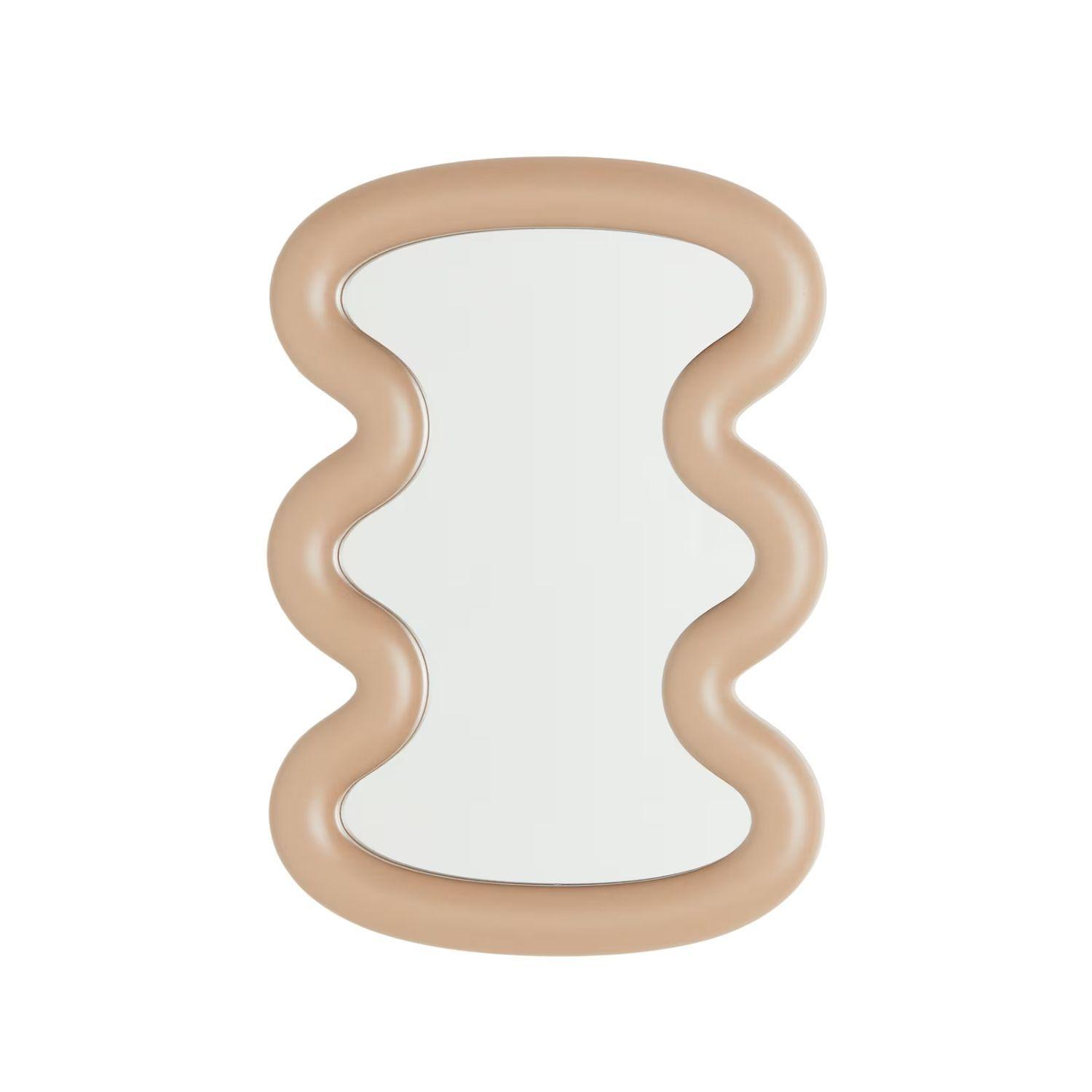 Espejo de Mesa Ondas Crema Wave Tocador-3