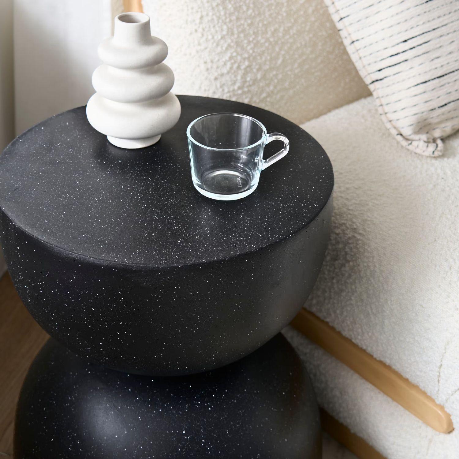 Mesa Lateral Piedra Luna Tempus Negro-2