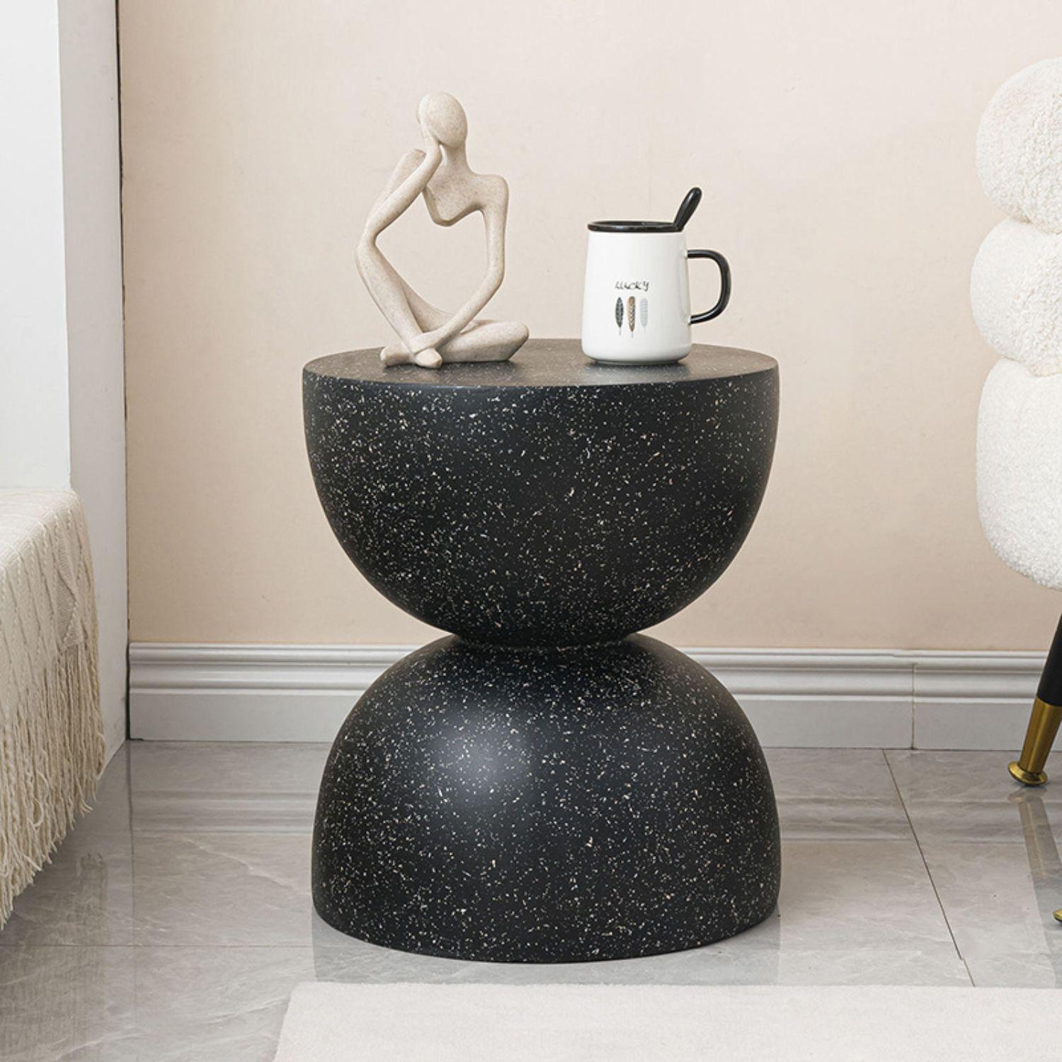 Mesa Lateral Piedra Luna Tempus Negro-3