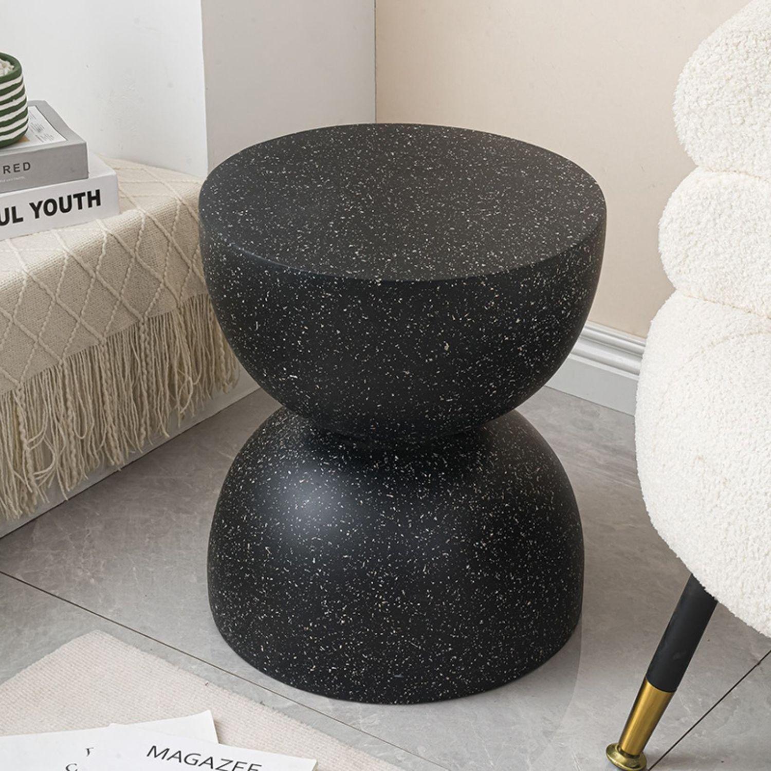 Mesa Lateral Piedra Luna Tempus Negro-6