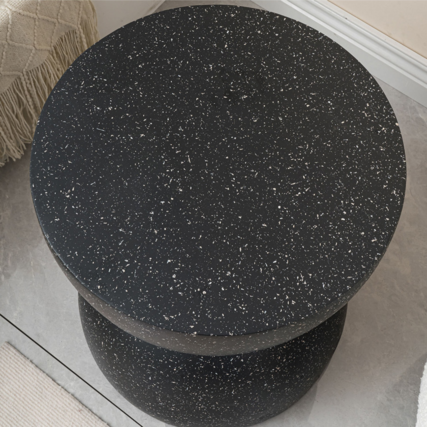 Mesa Lateral Piedra Luna Tempus Negro-2