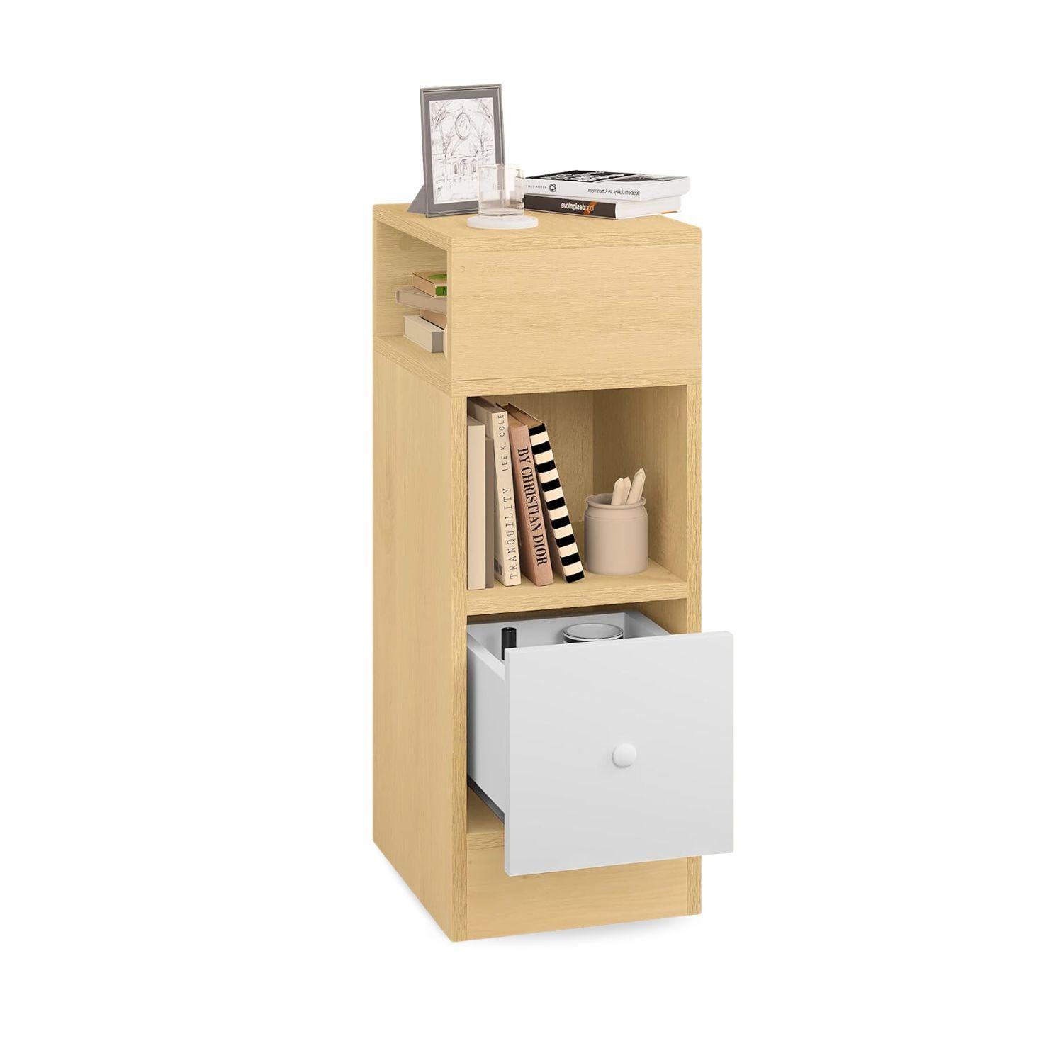 Organizador Lateral con Cajón Velador Compacto-7