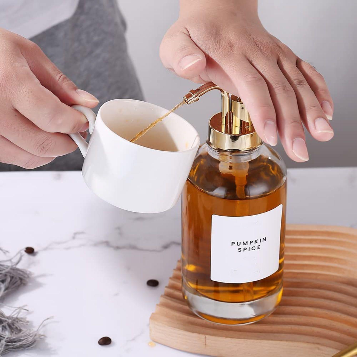 Dispensadores de Vidrio 500ml Botella Luxe Set 2-2