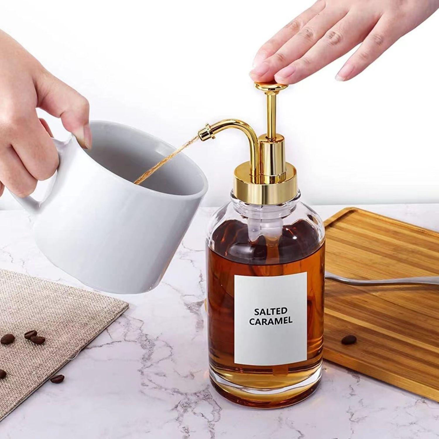 Dispensadores de Vidrio 500ml Botella Luxe Set 2-4