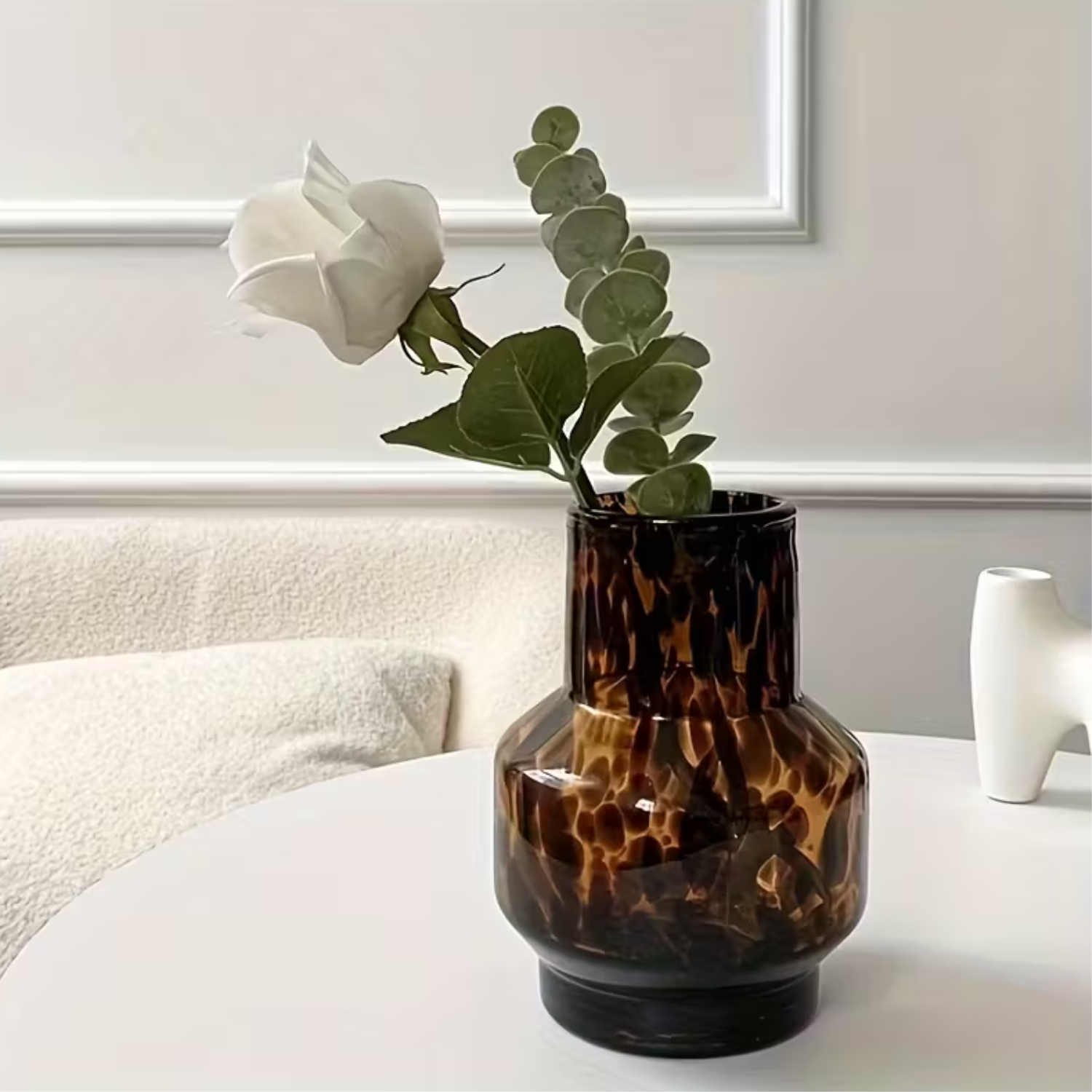 Jarrón Print Carey Poligonal Edge Florero Decorativo Deco Hogar-4