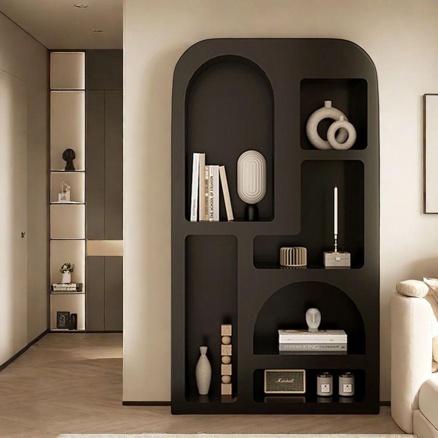 Estante Organizador Geométrico Bogen Negro Grande-3