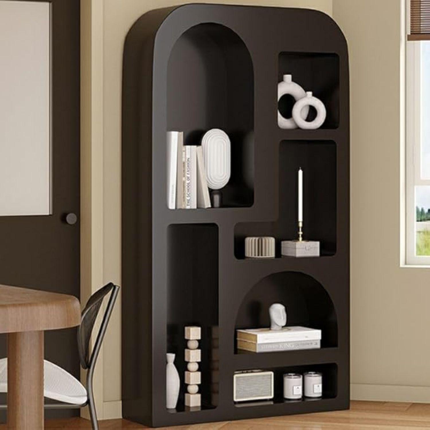 Estante organizador geométrico Bogen negro grande-2