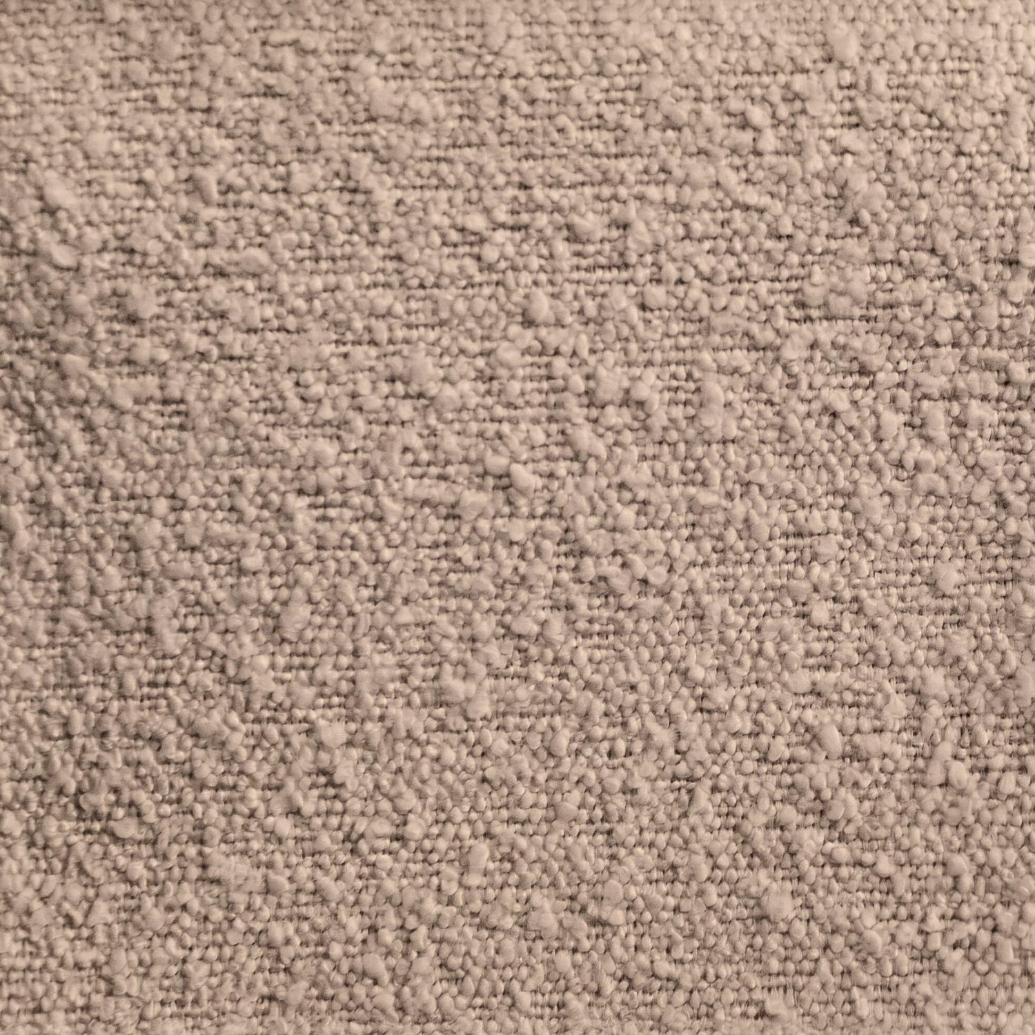 Sitial de madera tapizado en sherpa color arena-9