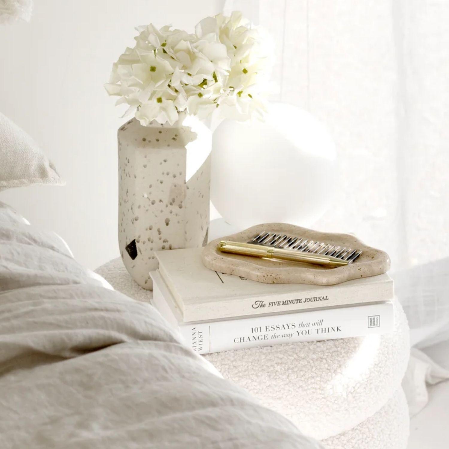 Bandeja de Piedra Irregular Cloud Travertino-2