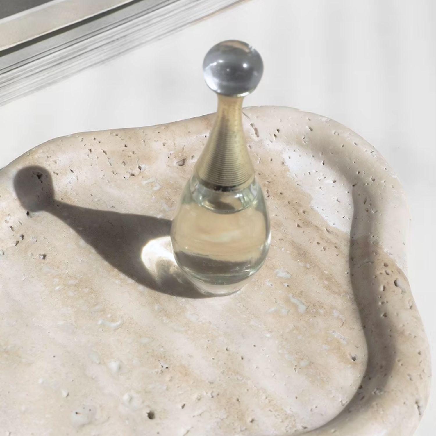 Bandeja de Piedra Irregular Cloud Travertino-6