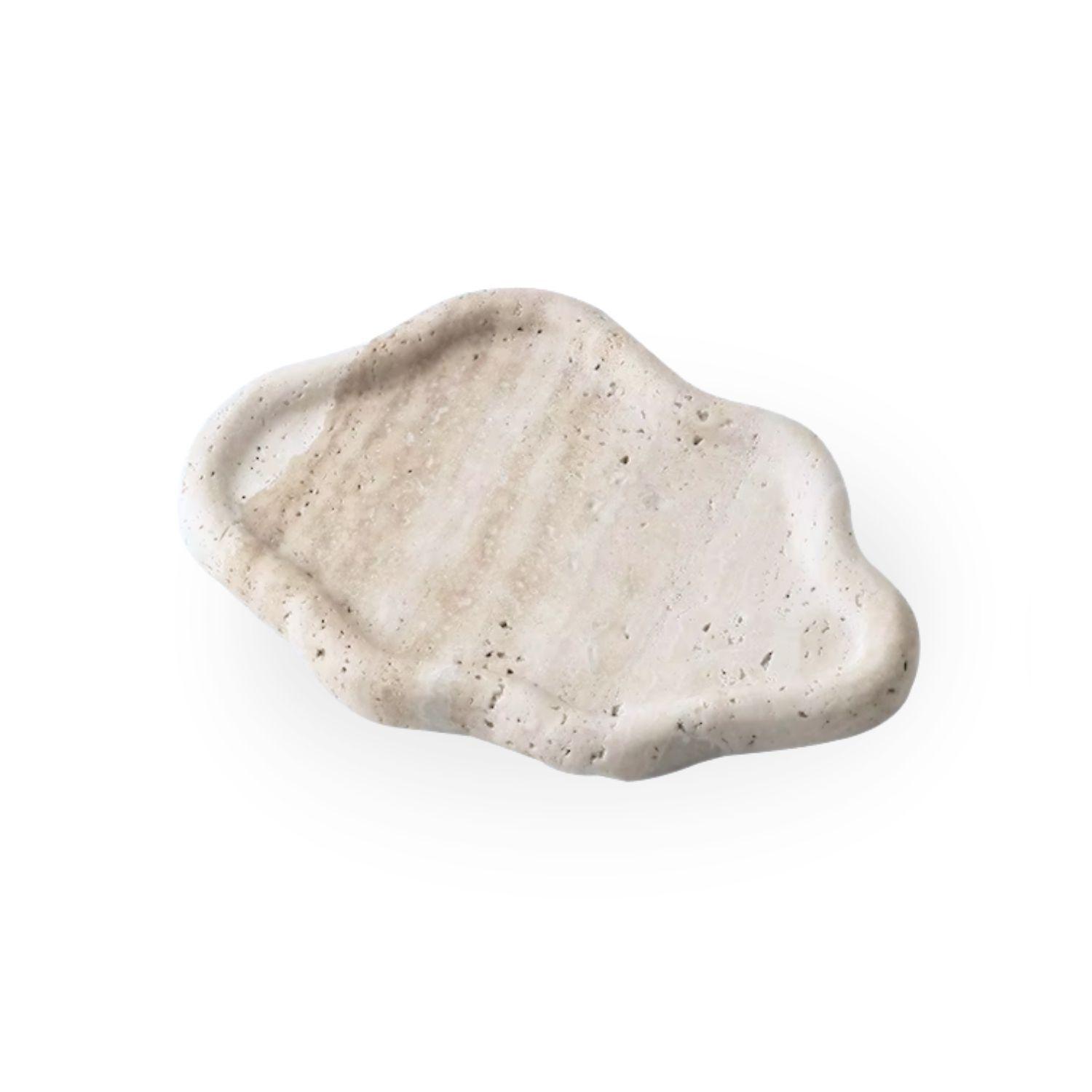 Bandeja de Piedra Irregular Cloud Travertino-8