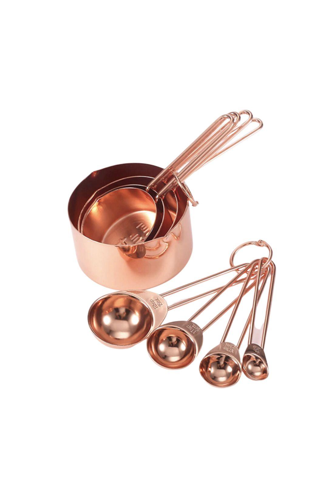 Set Cucharas Medidoras Reposteria Cocina Poruña 8 Unidades-4