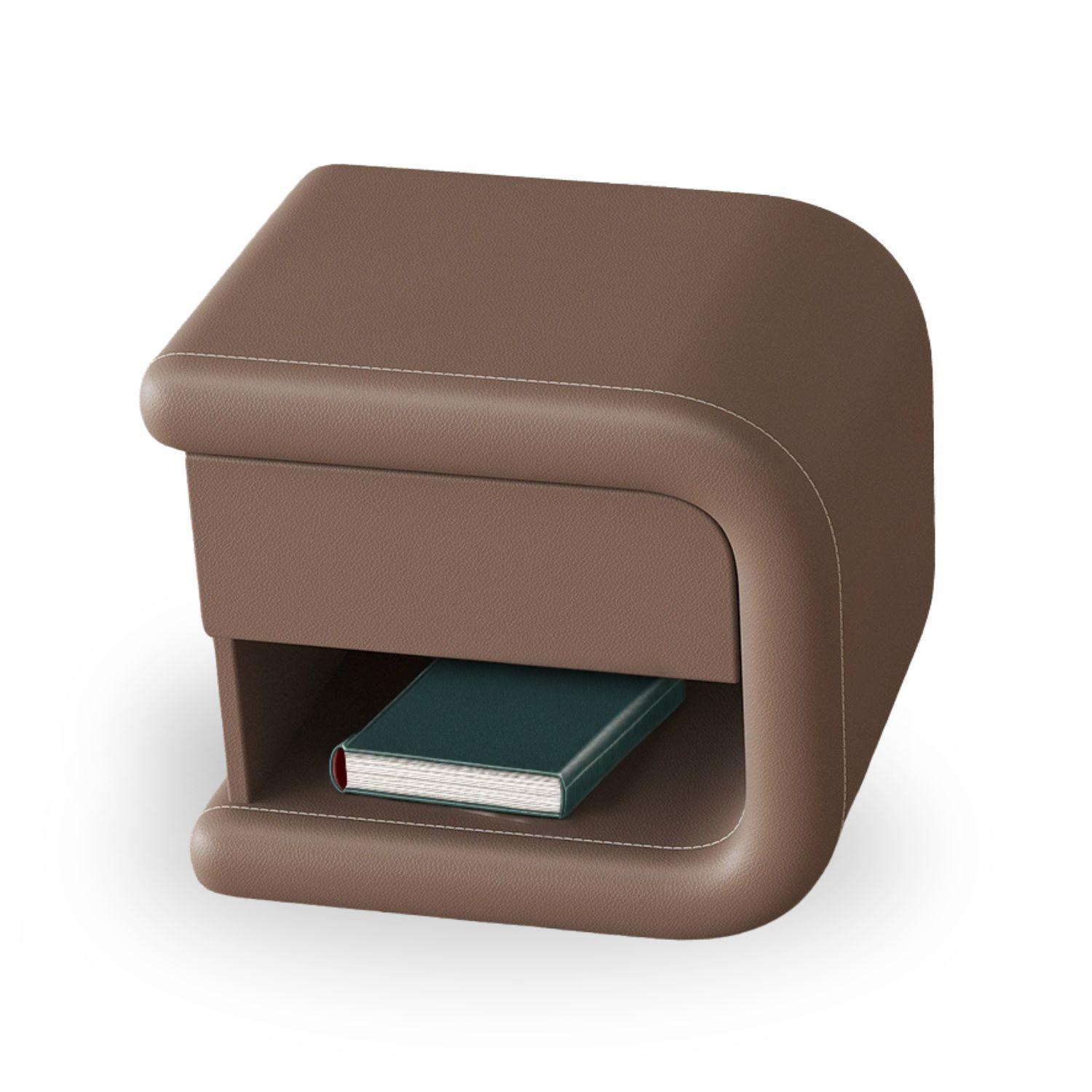 Velador Mocha Mousse Derecho Ecocuero-6