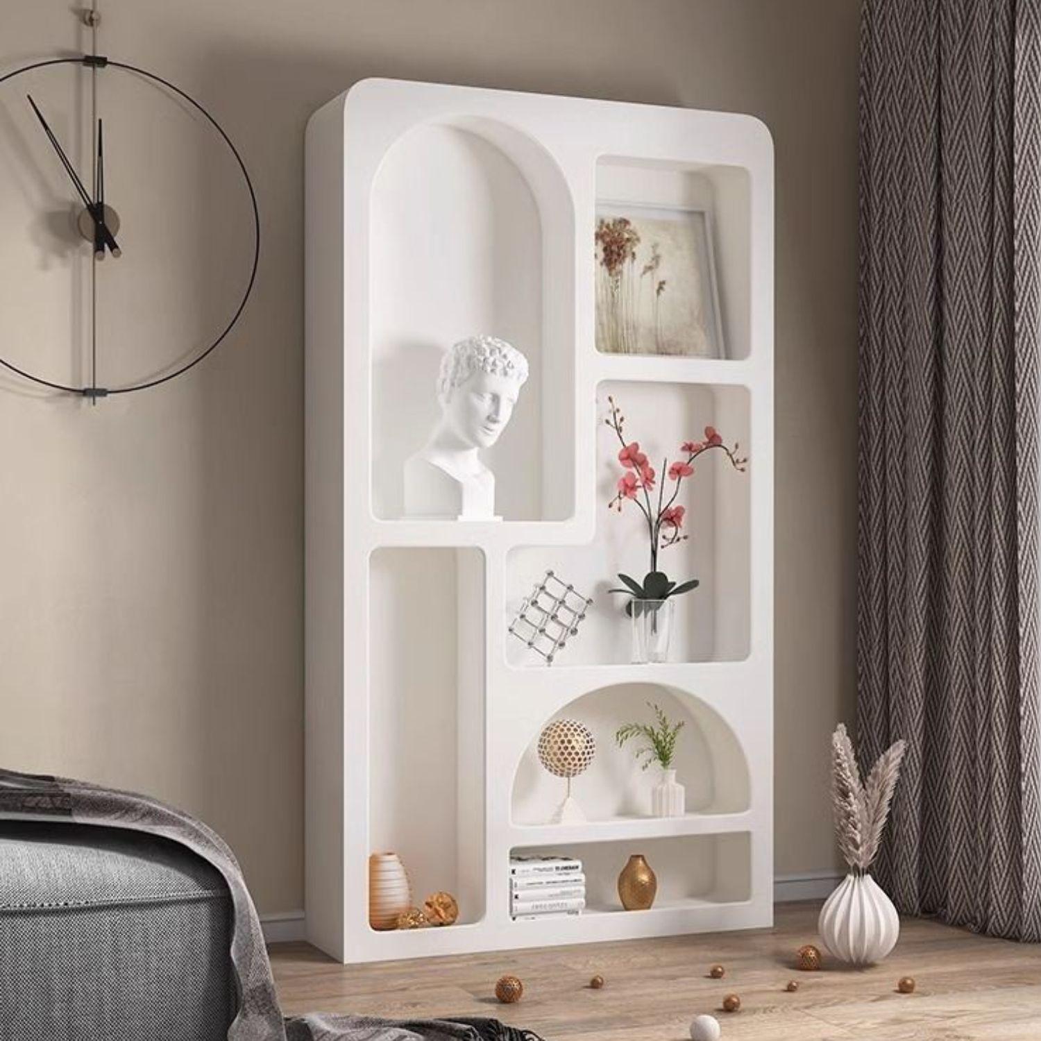 Estante Organizador Geométrico Bogen Marfil Grande-3