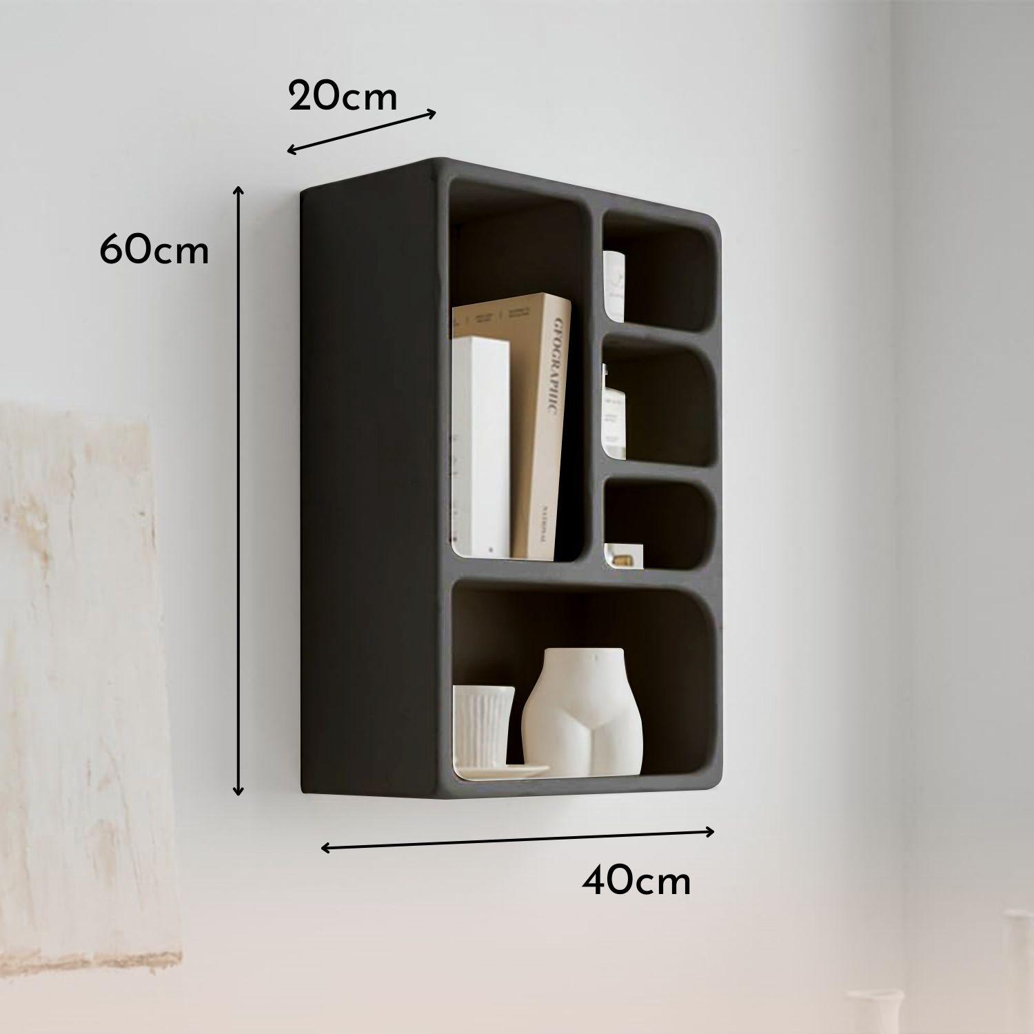 Repisa Organizador Geométrico Bogen Negro-9