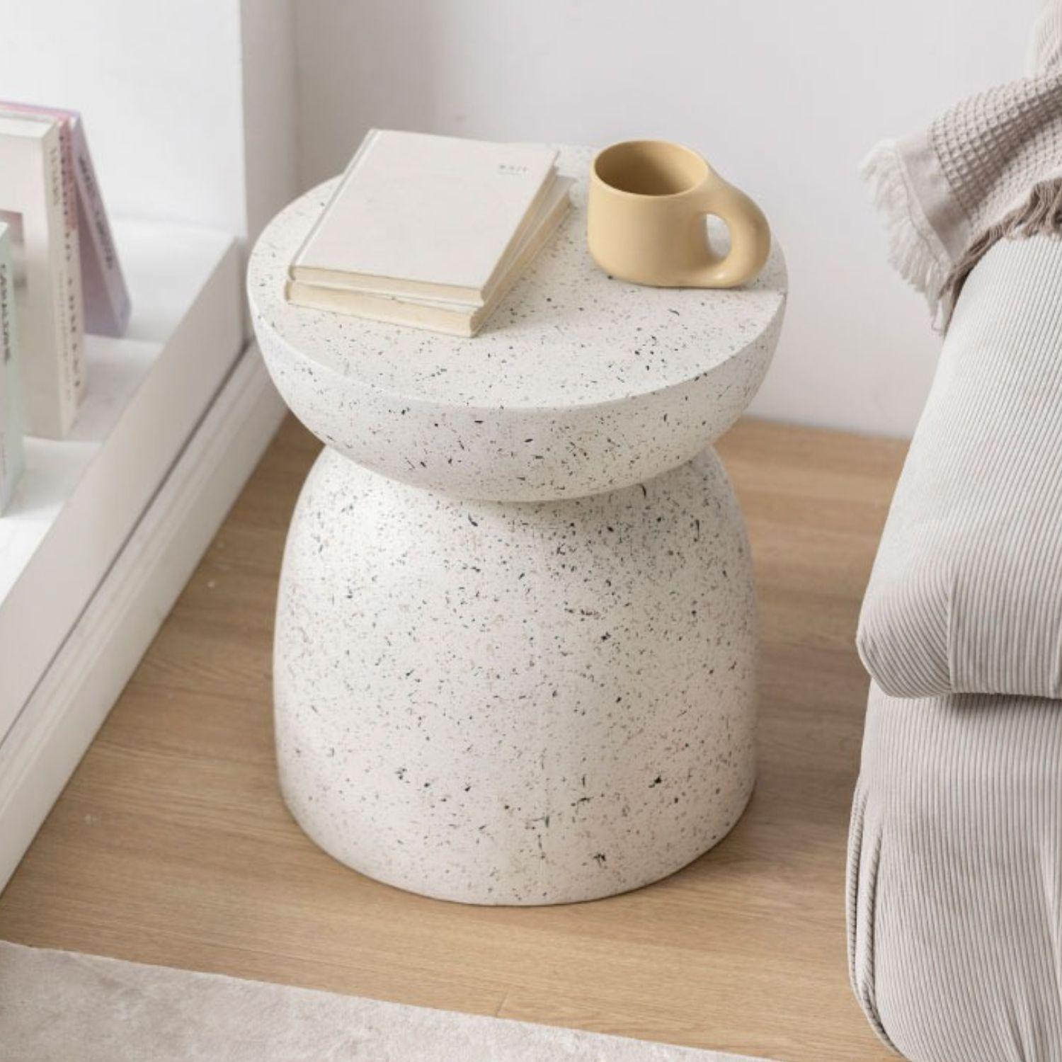 Mesa de Centro Geométrica Estilo Nórdico-8