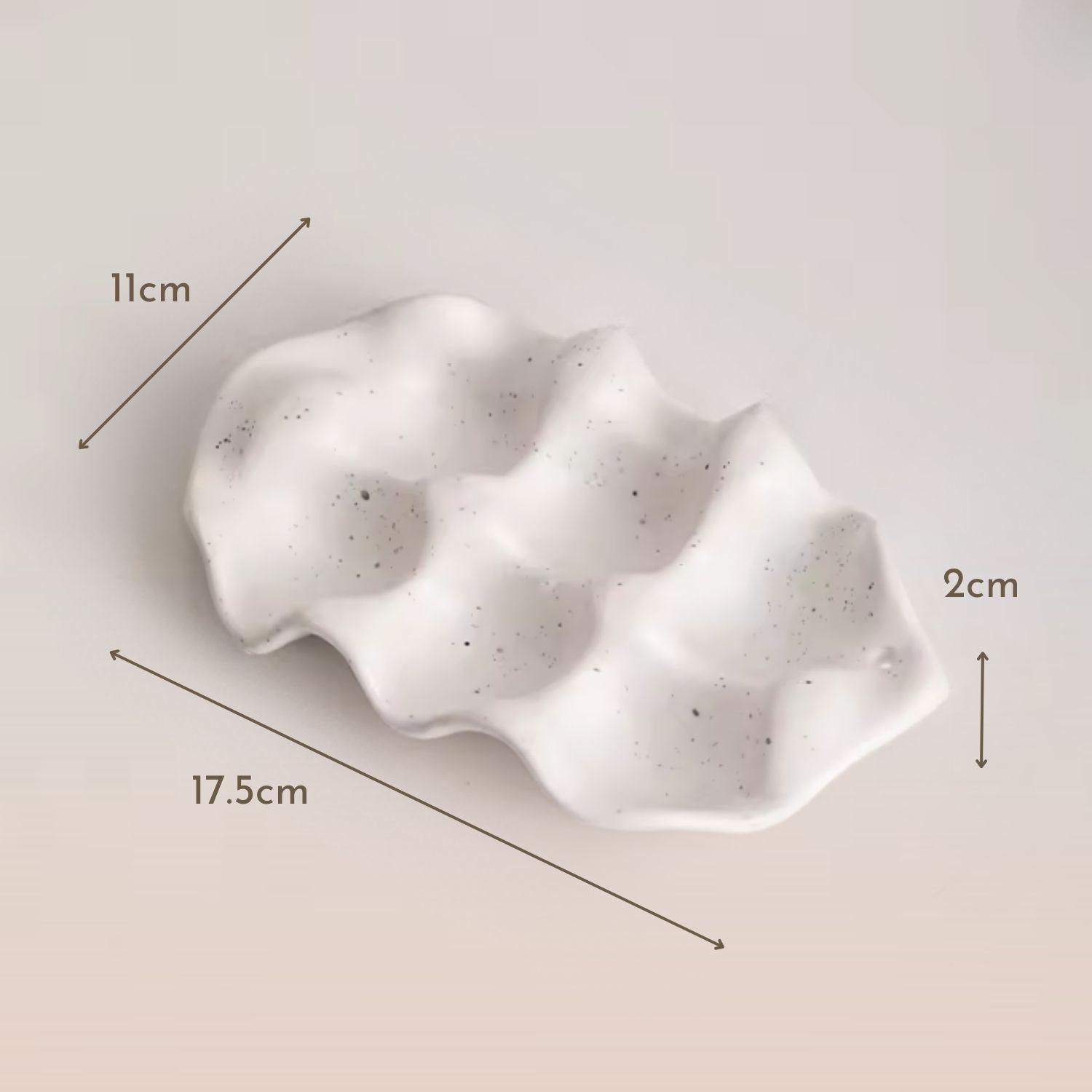 Huevera de Cerámica Minimalista 6 unidades-5