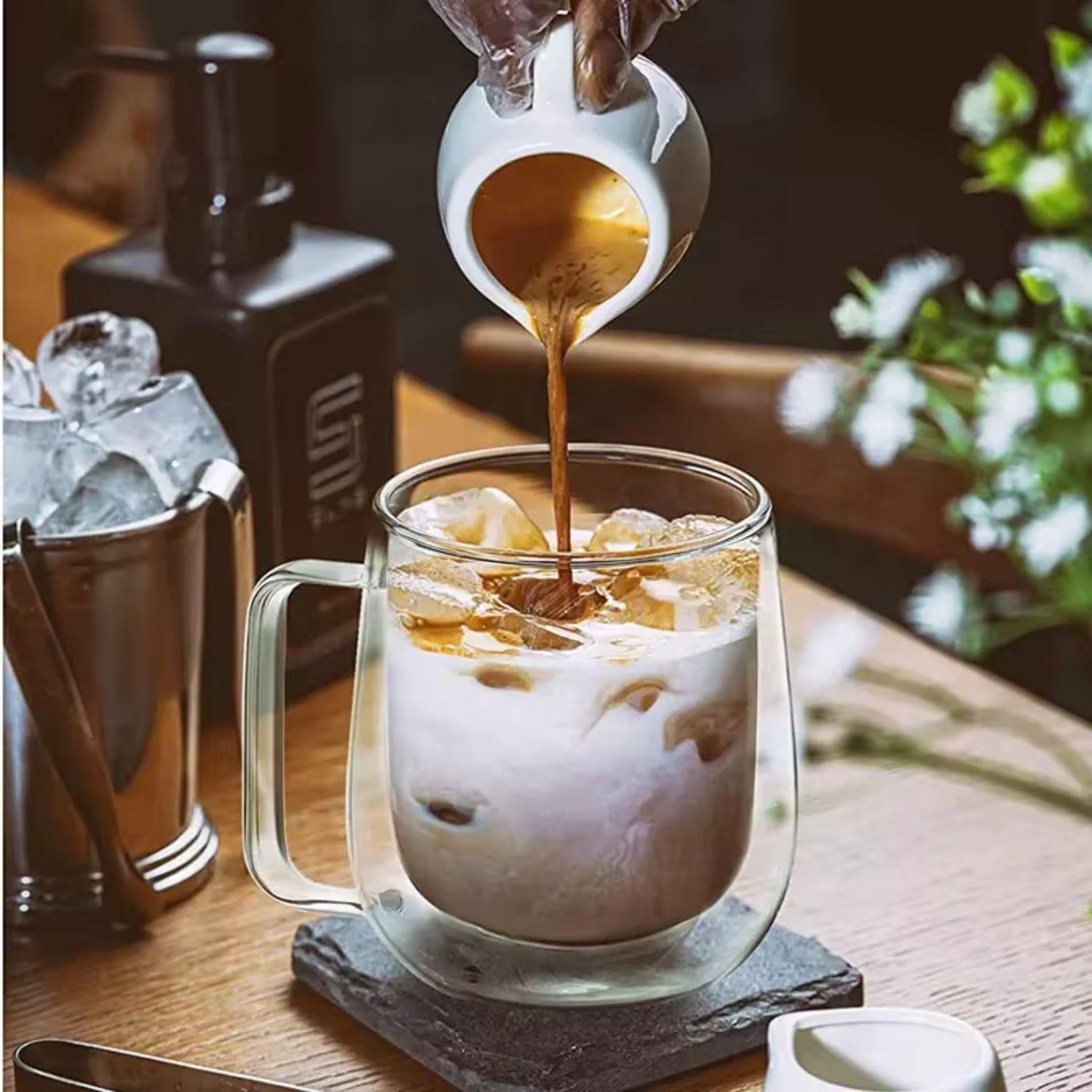 Set 2 Tazas Doble Pared Vidrio 350 ml-4