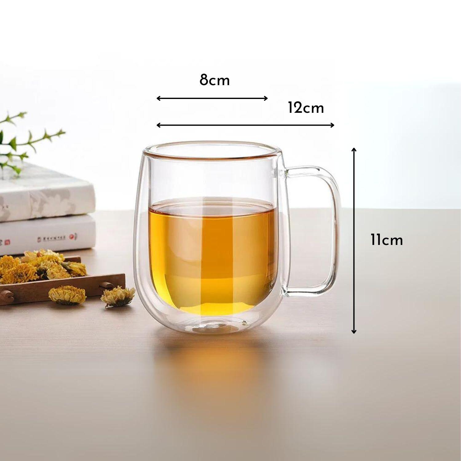 Set 2 Tazas Doble Pared Vidrio 350 ml-7