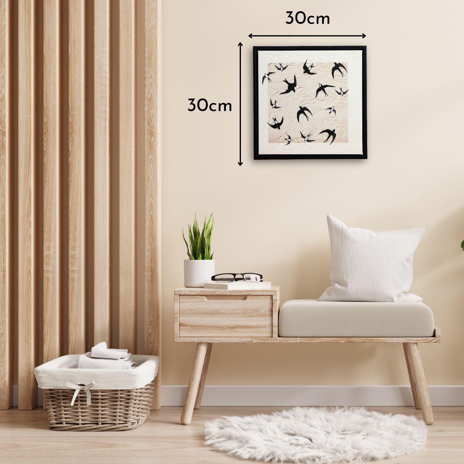 Cuadro Golondrinas al Vuelo-4