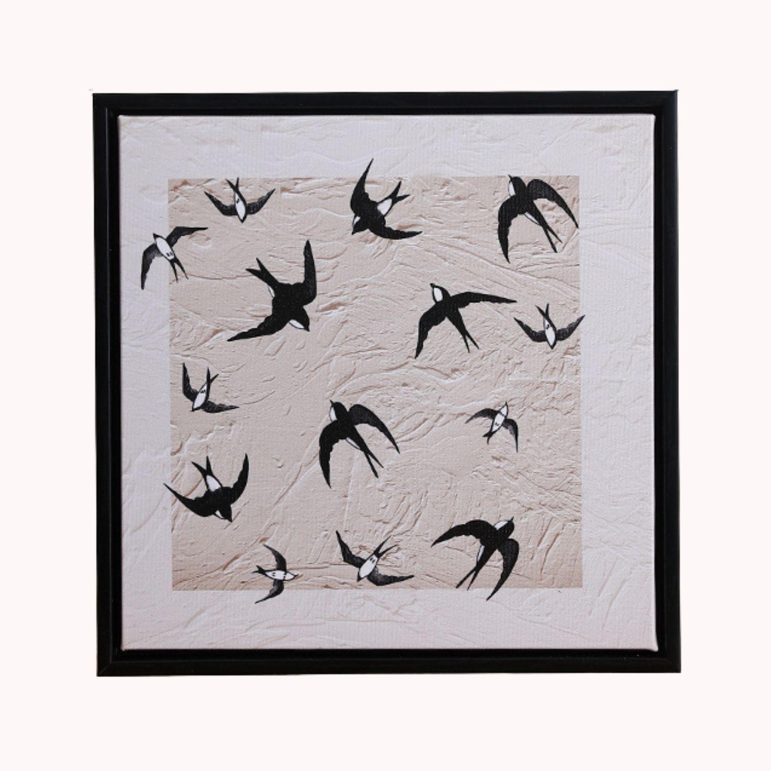 Cuadro Golondrinas al Vuelo-0