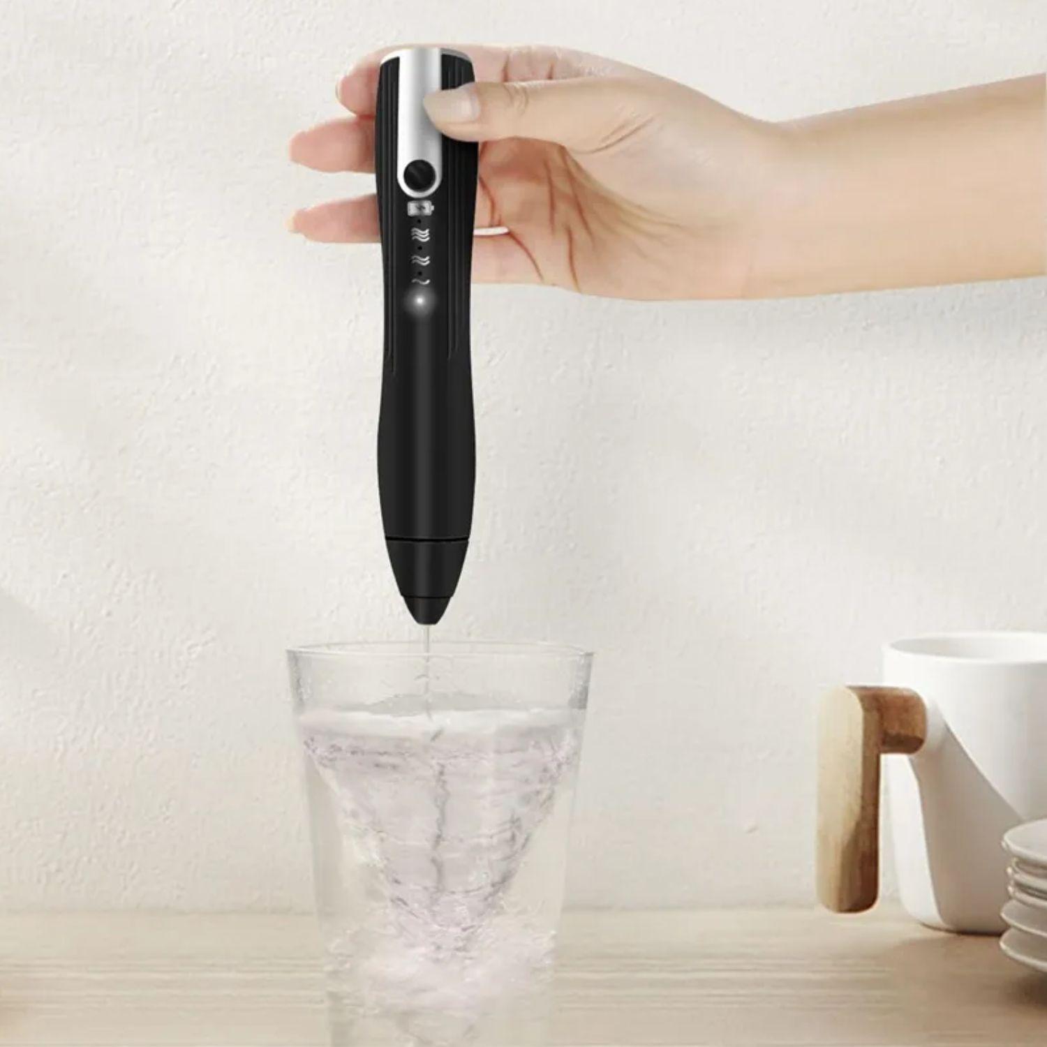 Batidor de Café Inalámbrico con Soporte-6