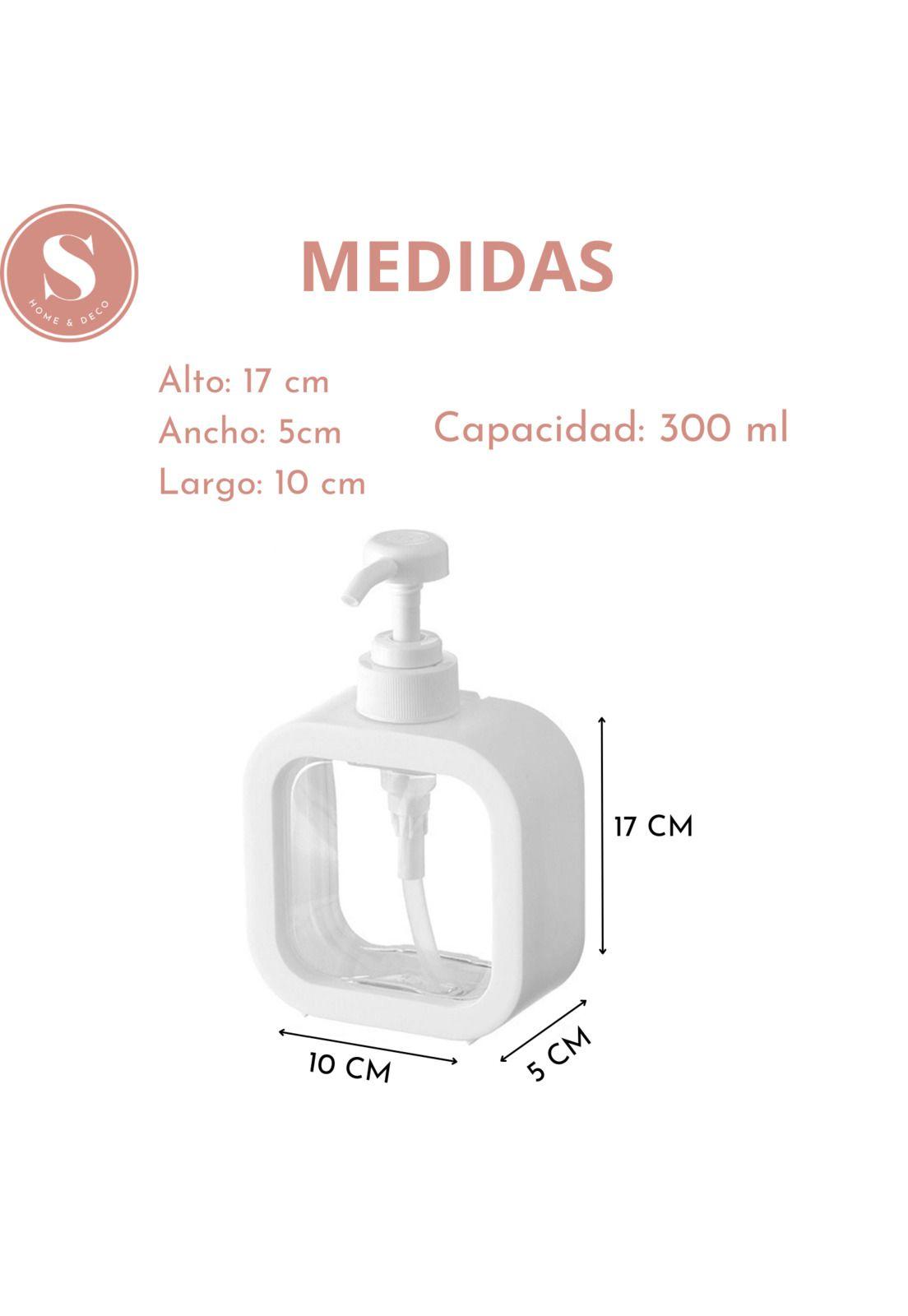 Dispensador de Jabón Cremas Baño 300 ml-1