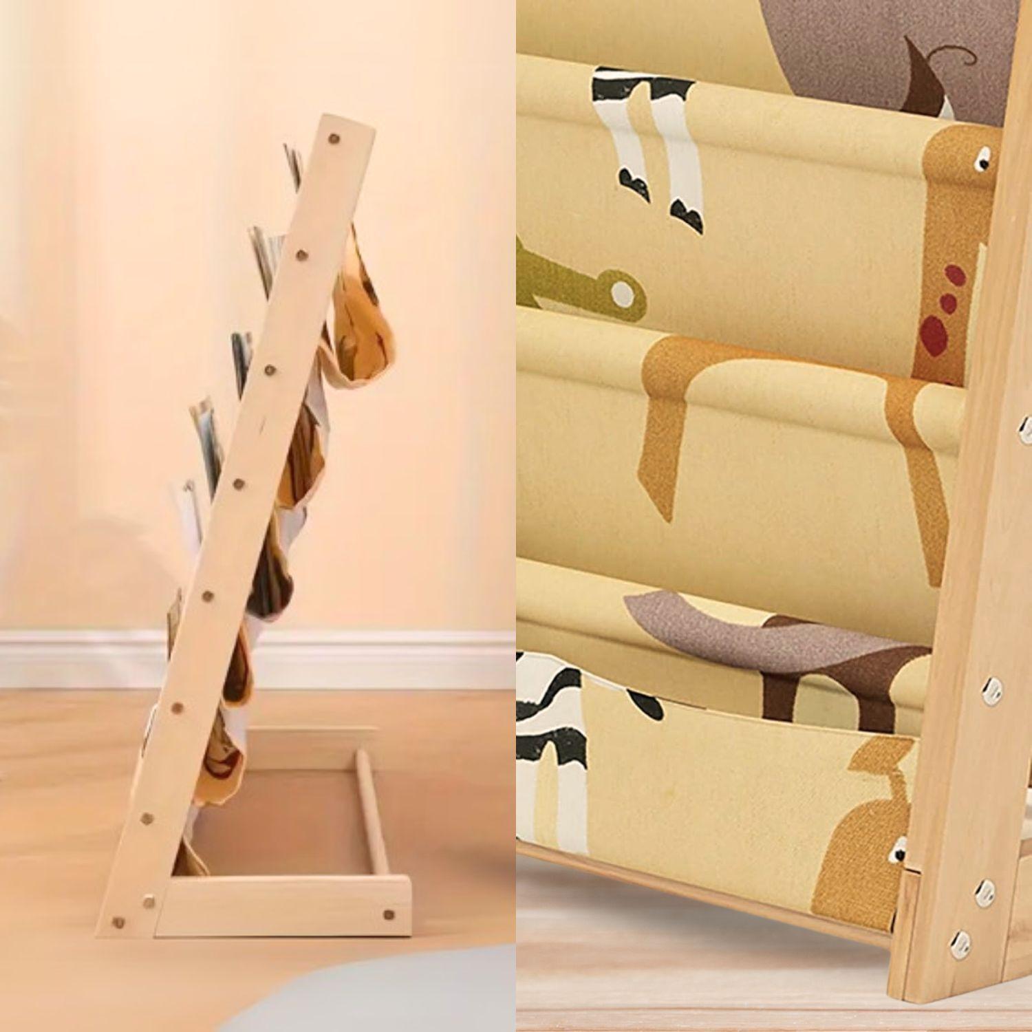 Librero de Madera Diseño Animales-4