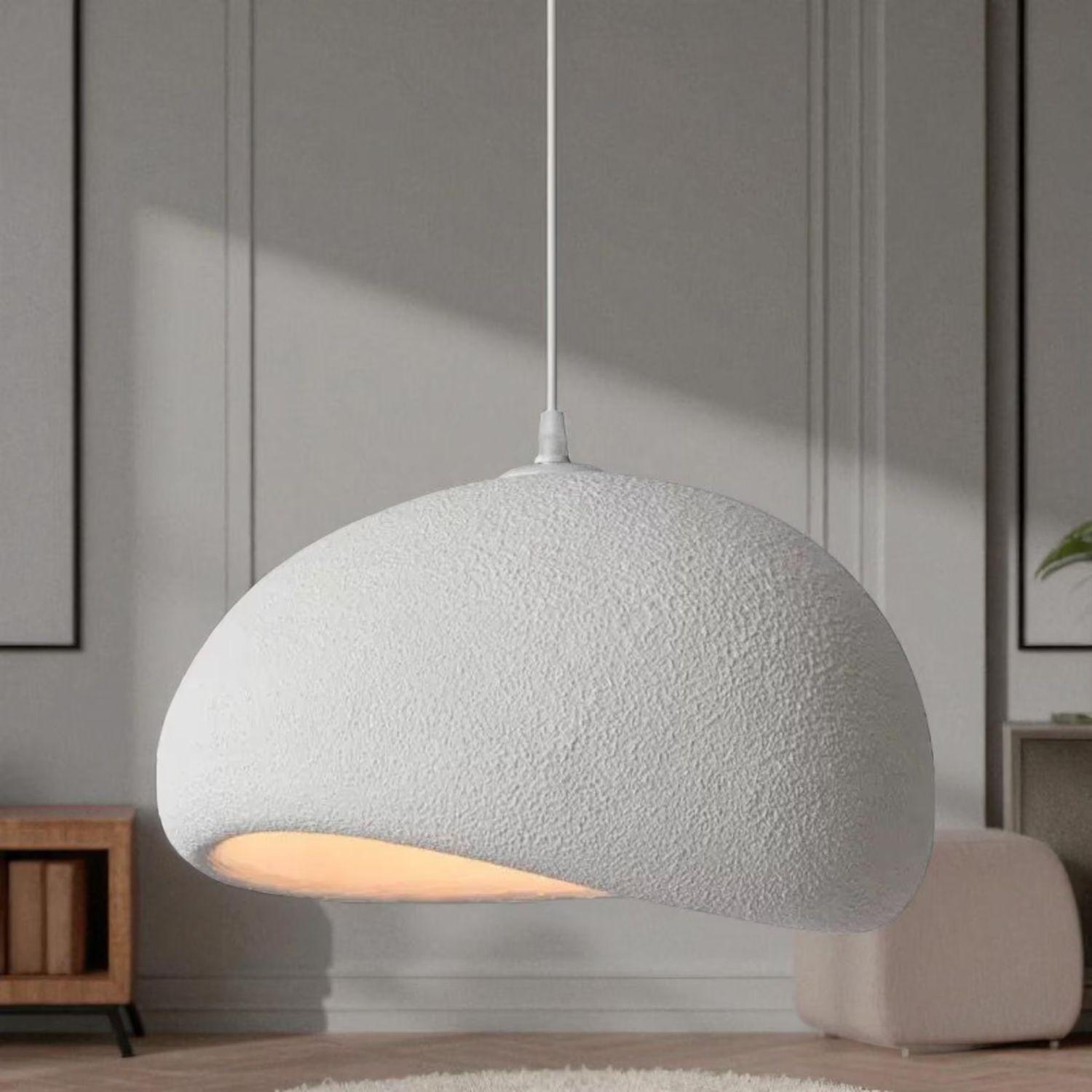 Lampara de Techo Wabi Sabi Crema 60cm-8