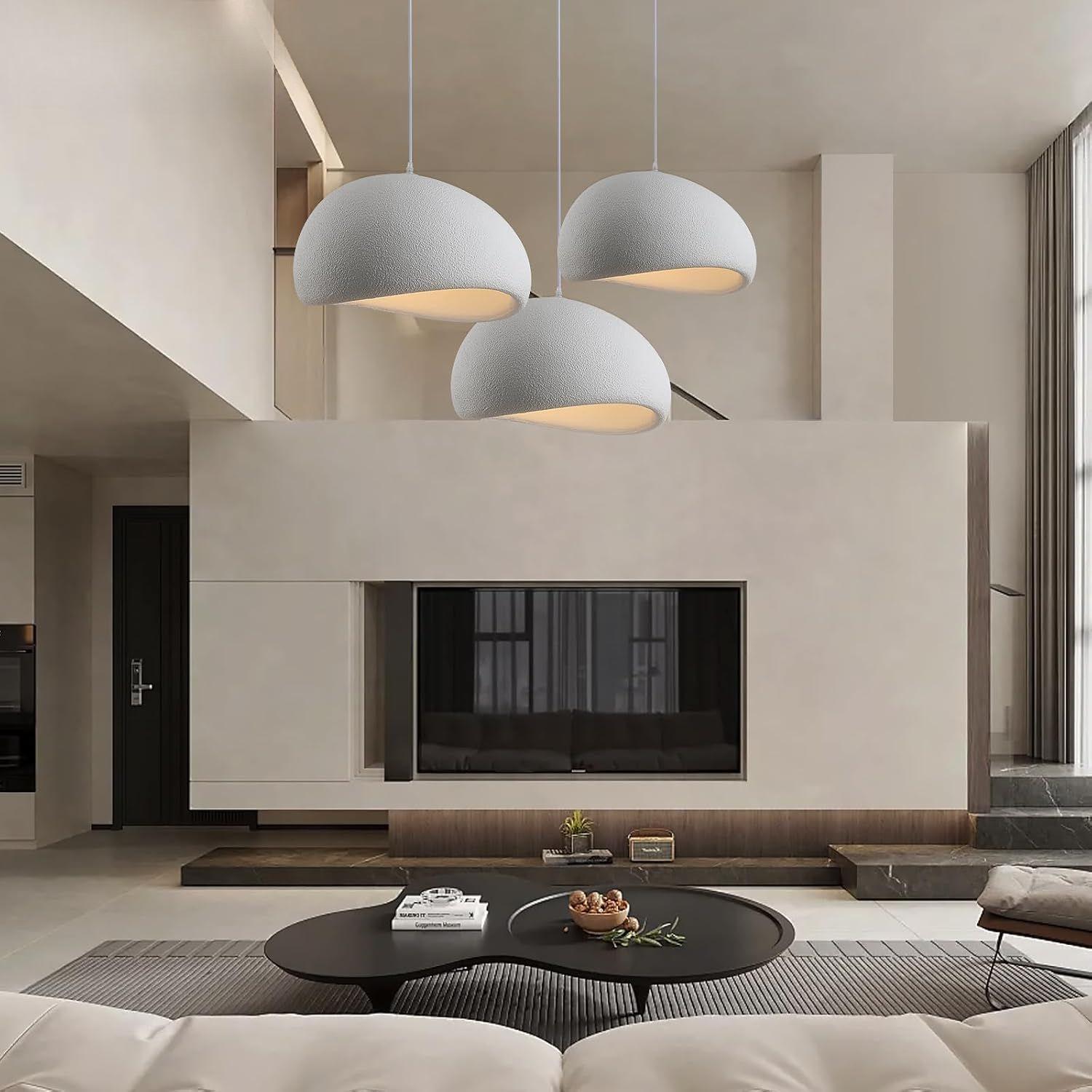 Lampara de Techo Wabi Sabi Crema 60cm-6