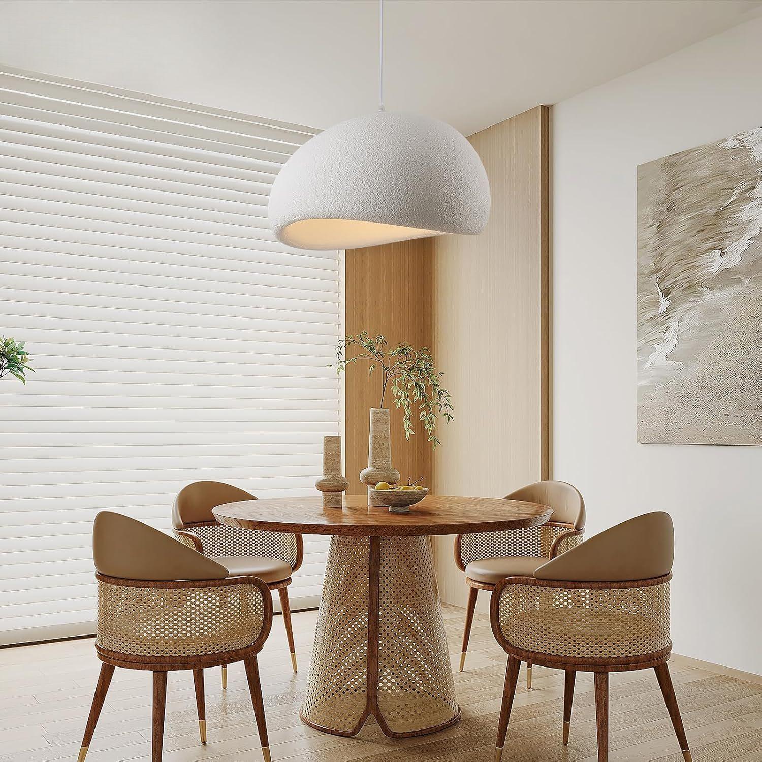 Lampara de Techo Wabi Sabi Crema 60cm-9