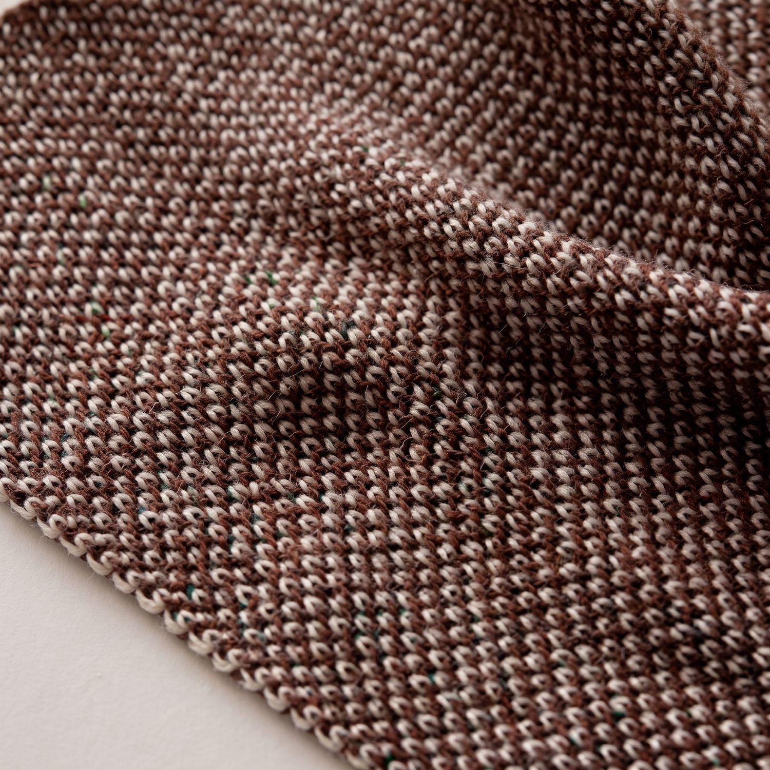 Manta Abstracta Jacquard Café Piecera Frazada Textiles Hogar Deco-8