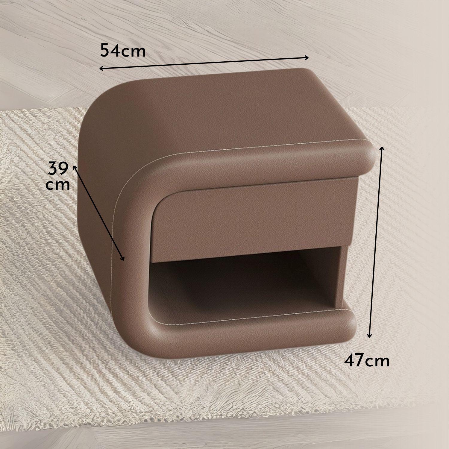 Velador Mocha Mousse Izquierdo Ecocuero-4