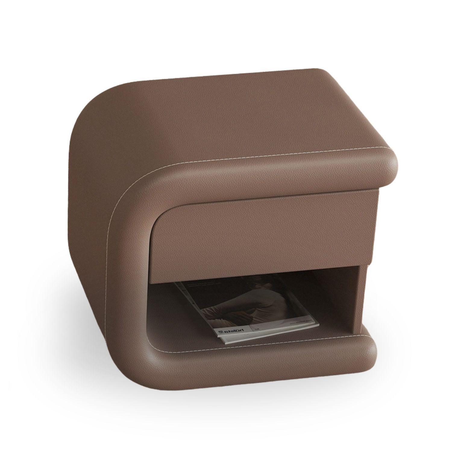 Velador Mocha Mousse Izquierdo Ecocuero-5