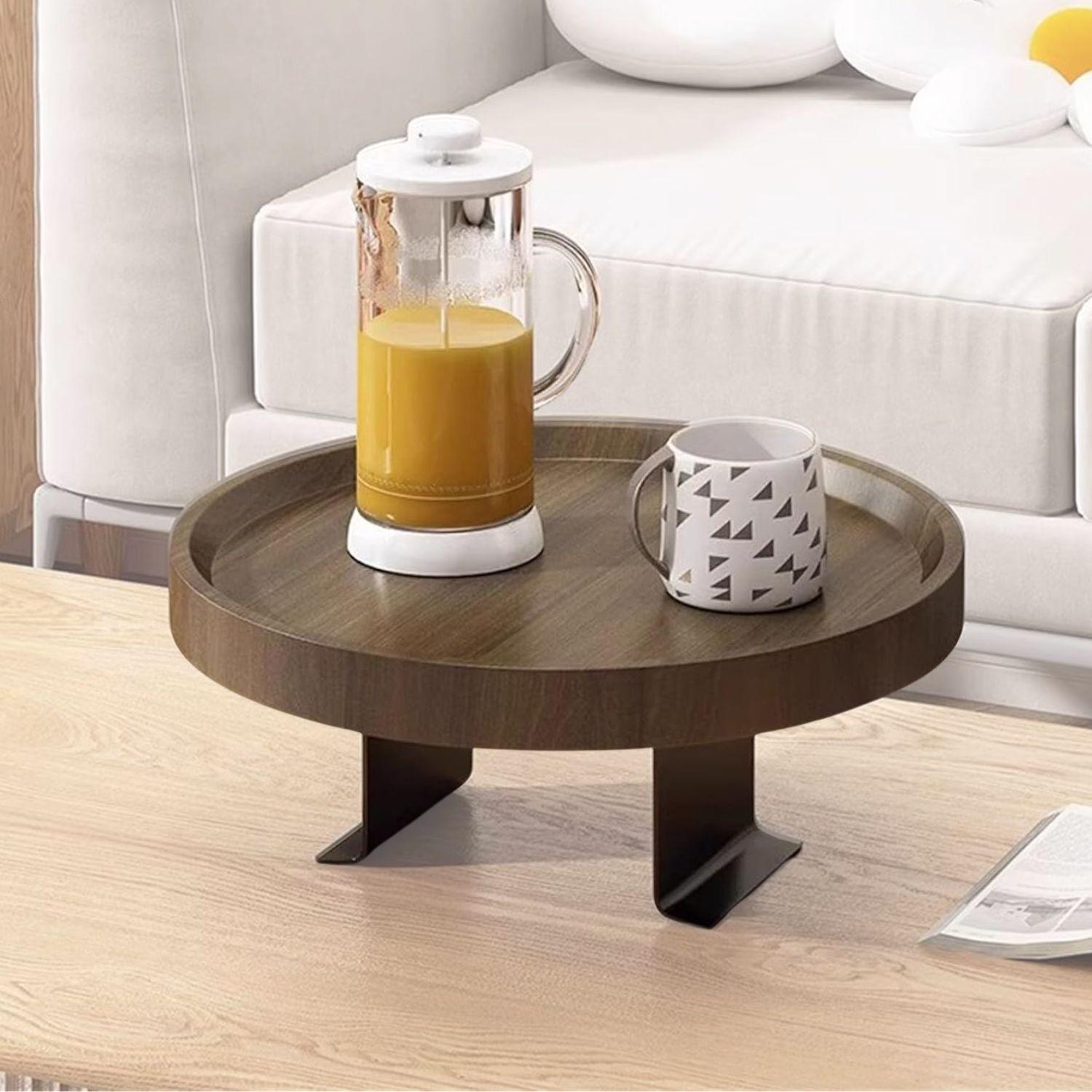 Mesa Para Sofá Café Redonda-4