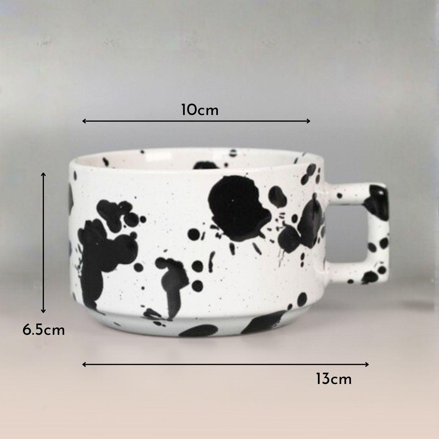 Taza de cerámica Cow Paint de 250 ml-2