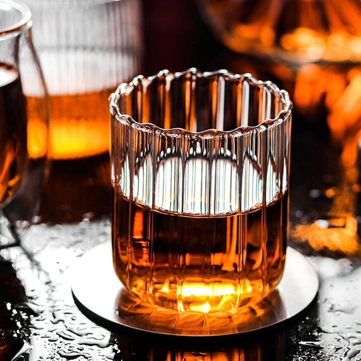 Set 4 Vasos Vidrio Vertical Chic 180ml-5