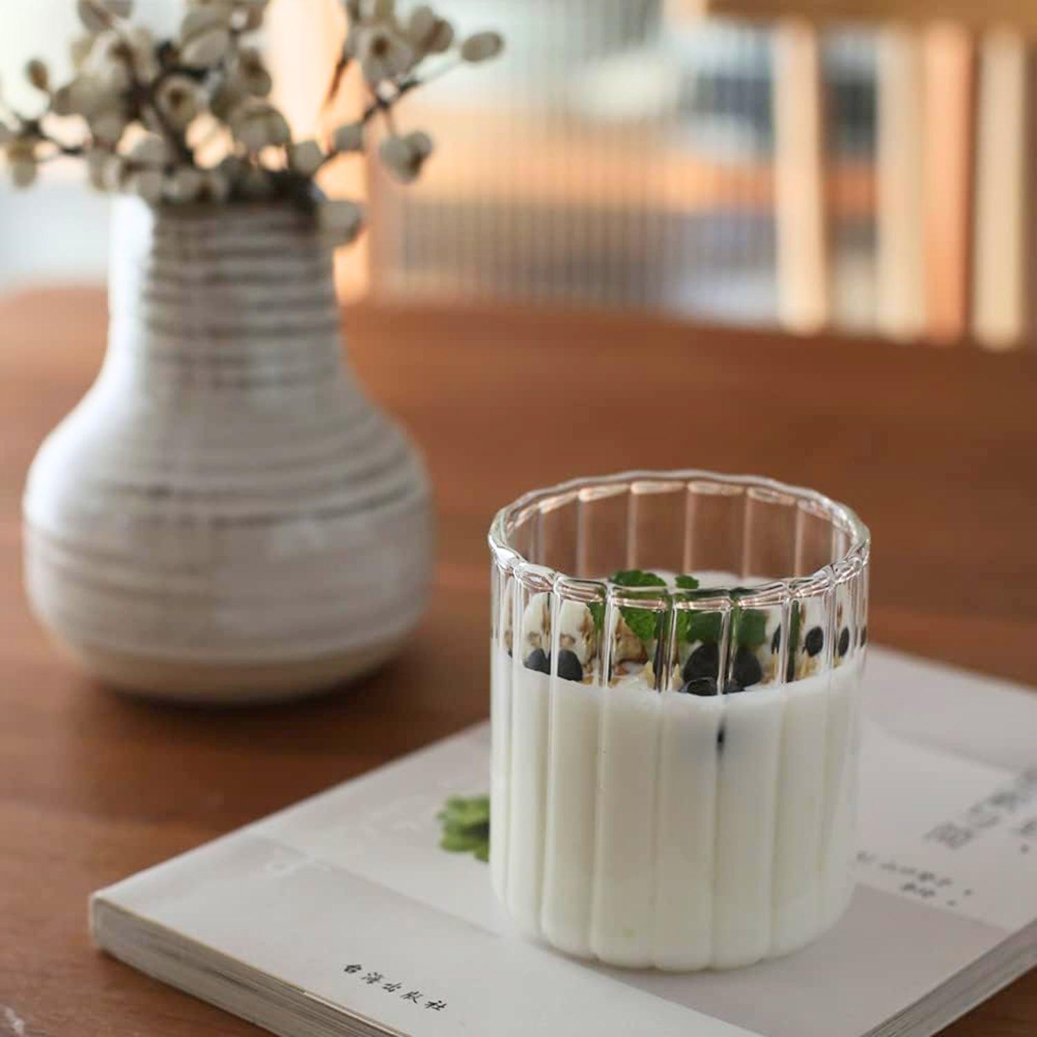 Set 4 Vasos Vidrio Vertical Chic 180ml-6