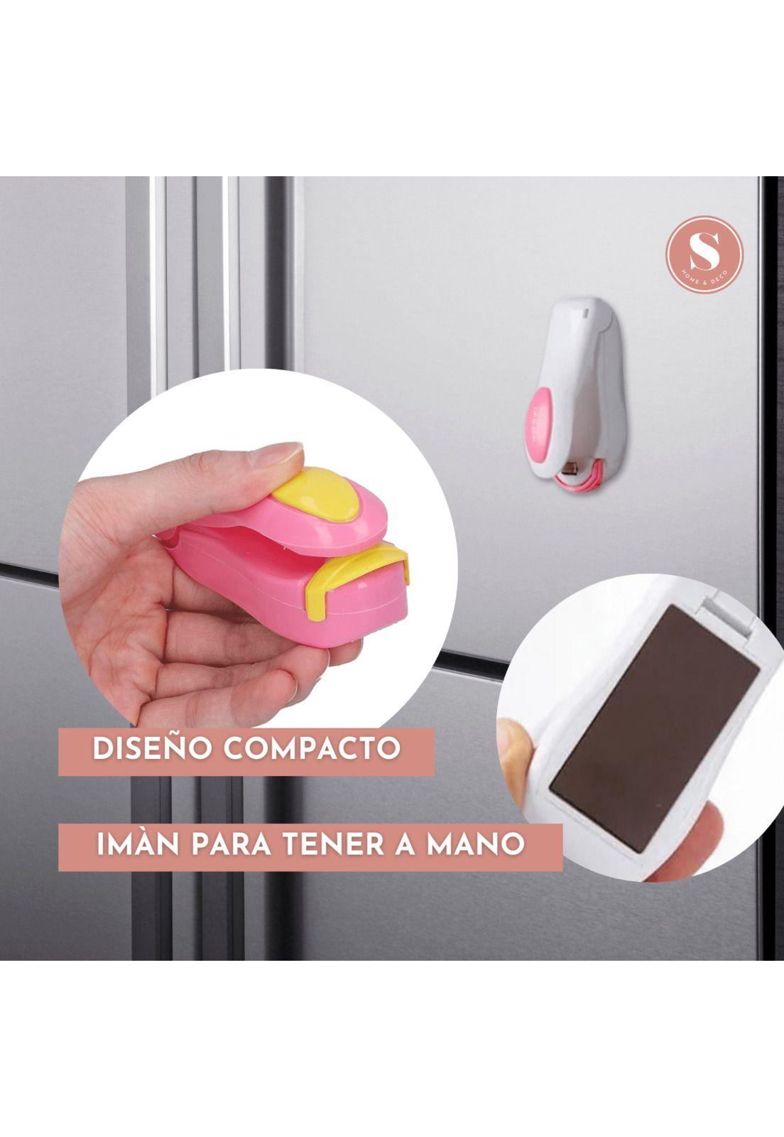 Mini Selladora de Bolsas Portátil Blanco-2