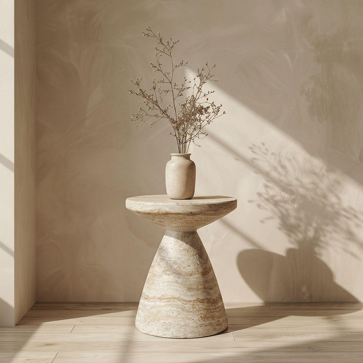 Mesa Lateral Estilo Piedra Zahara-0