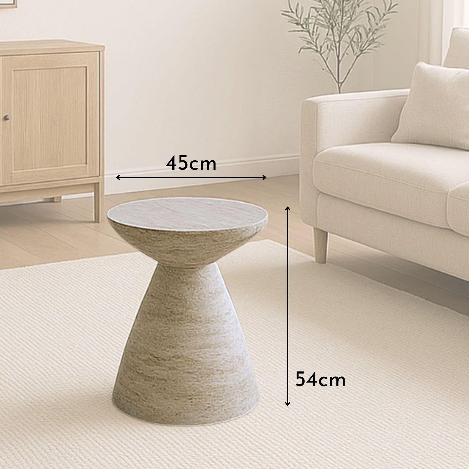 Mesa Lateral Estilo Piedra Zahara-6