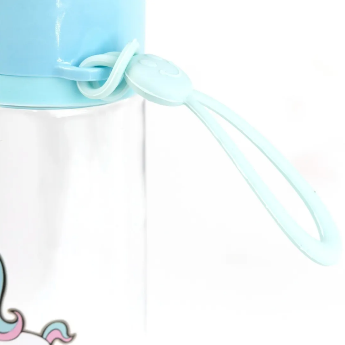 Vaso Arcoíris Kawaii Color Celeste-2