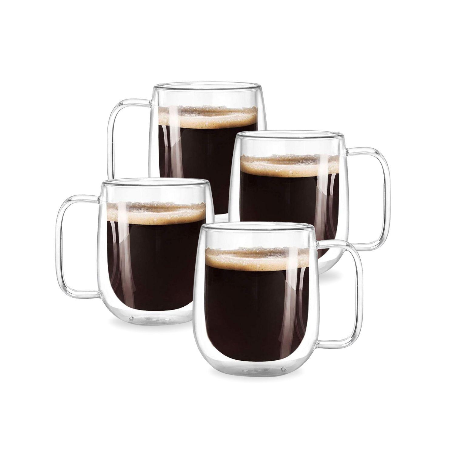 Set 4 Tazas Doble Pared Vidrio 350 ml-3