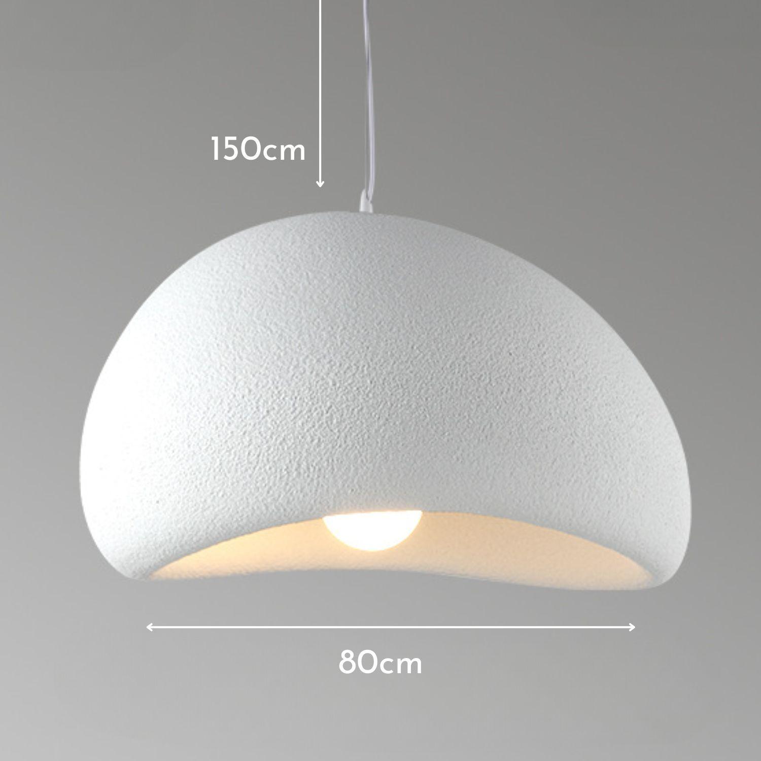 Lampara de Techo Wabi Sabi Crema 80cm-5