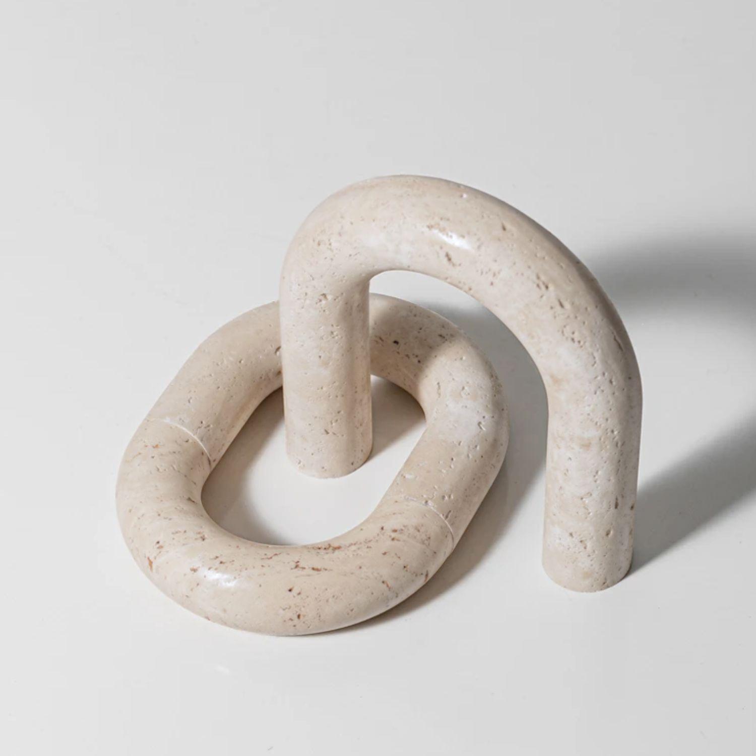 Set 3 Arcos Figura Deco Estilo Marmol Travertino-4