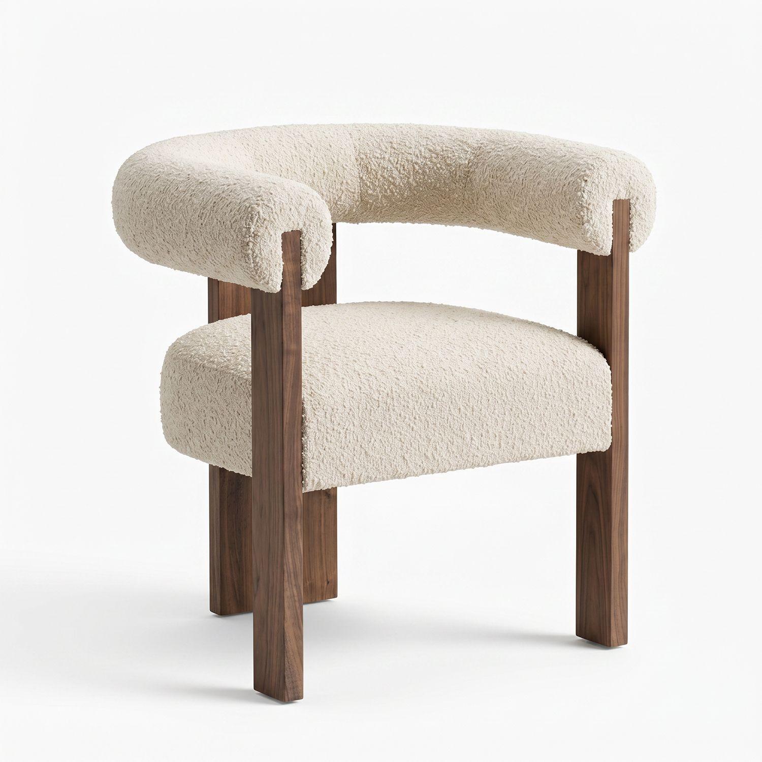 Sillón Poltrona Bouclé-1