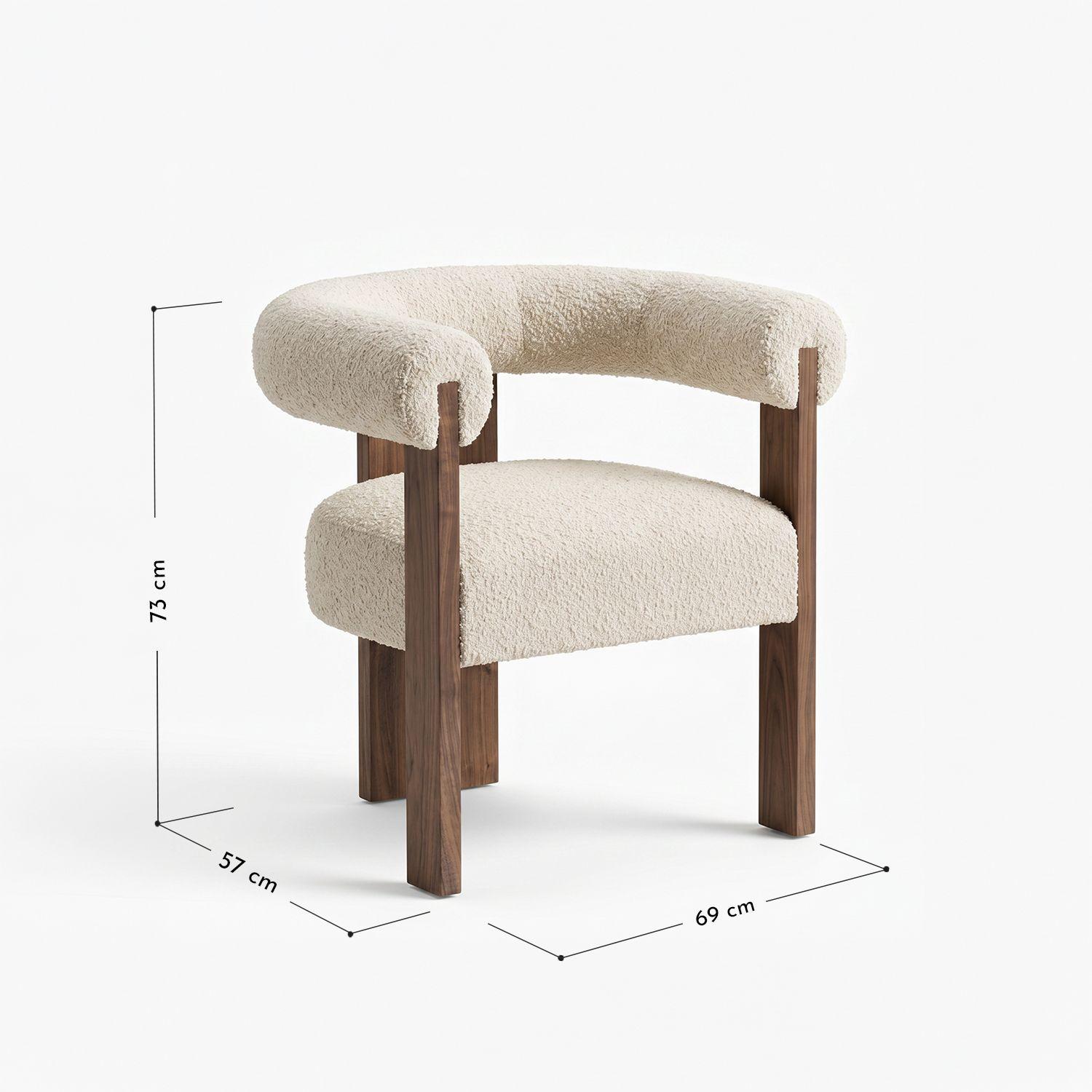 Sillón Poltrona Bouclé-2