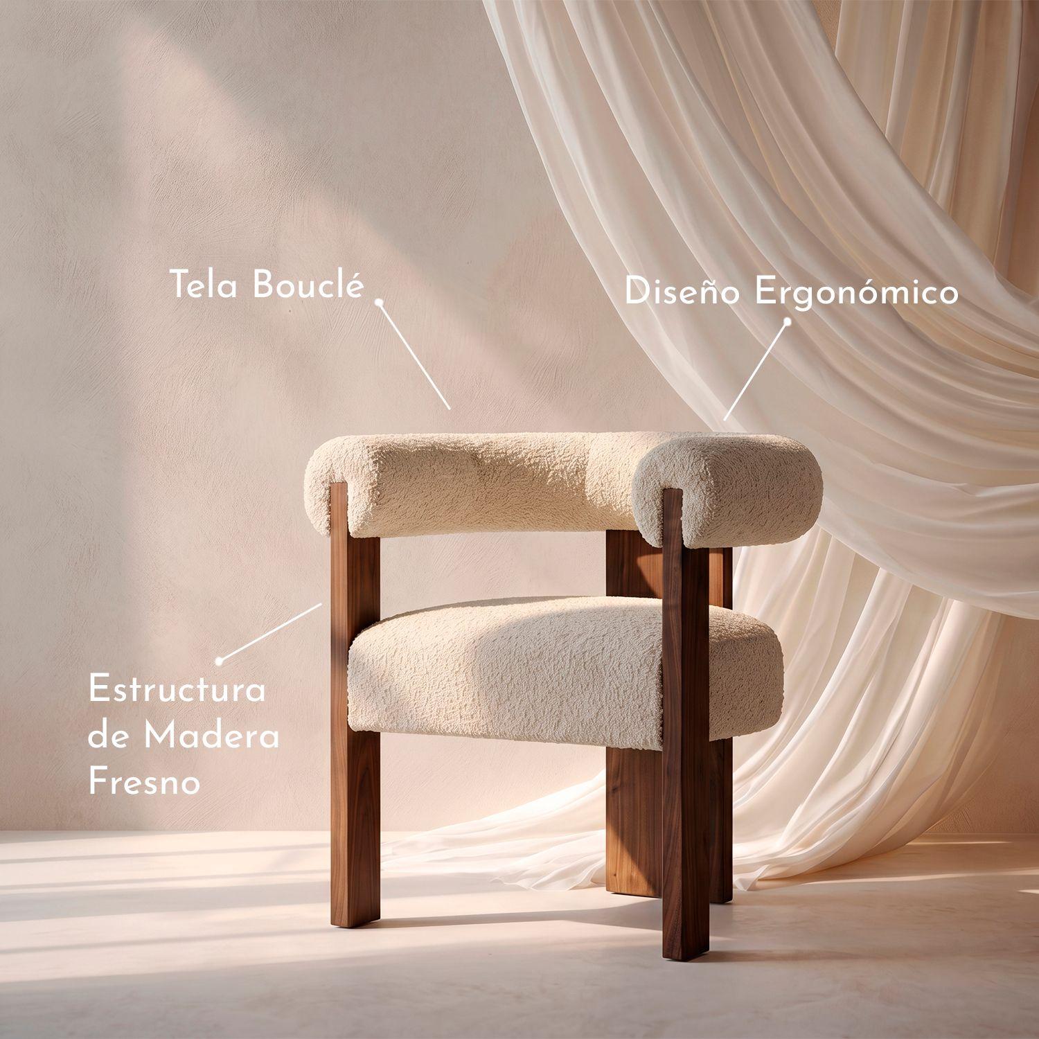 Sillón Poltrona Bouclé-3