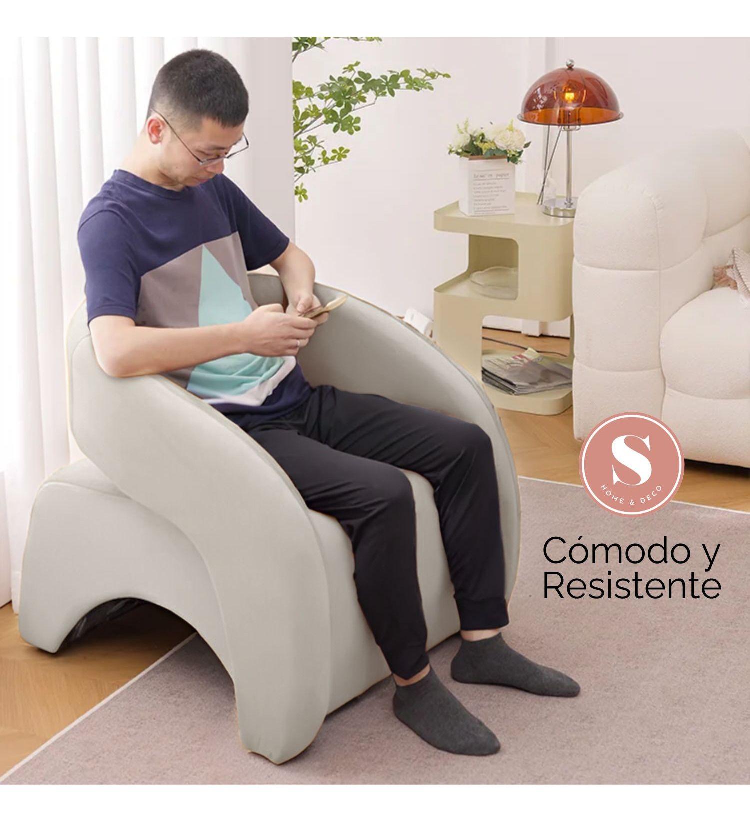 Sofá Poltrona Blanco Textil Nórdico-5