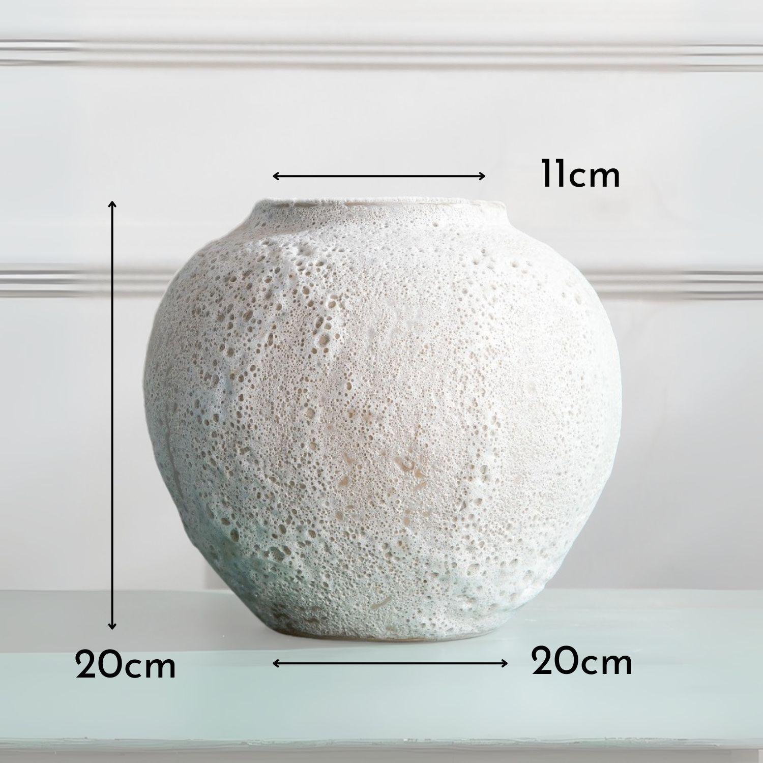 Macetero Jarron Ceramica Artesanal Pequeño-4